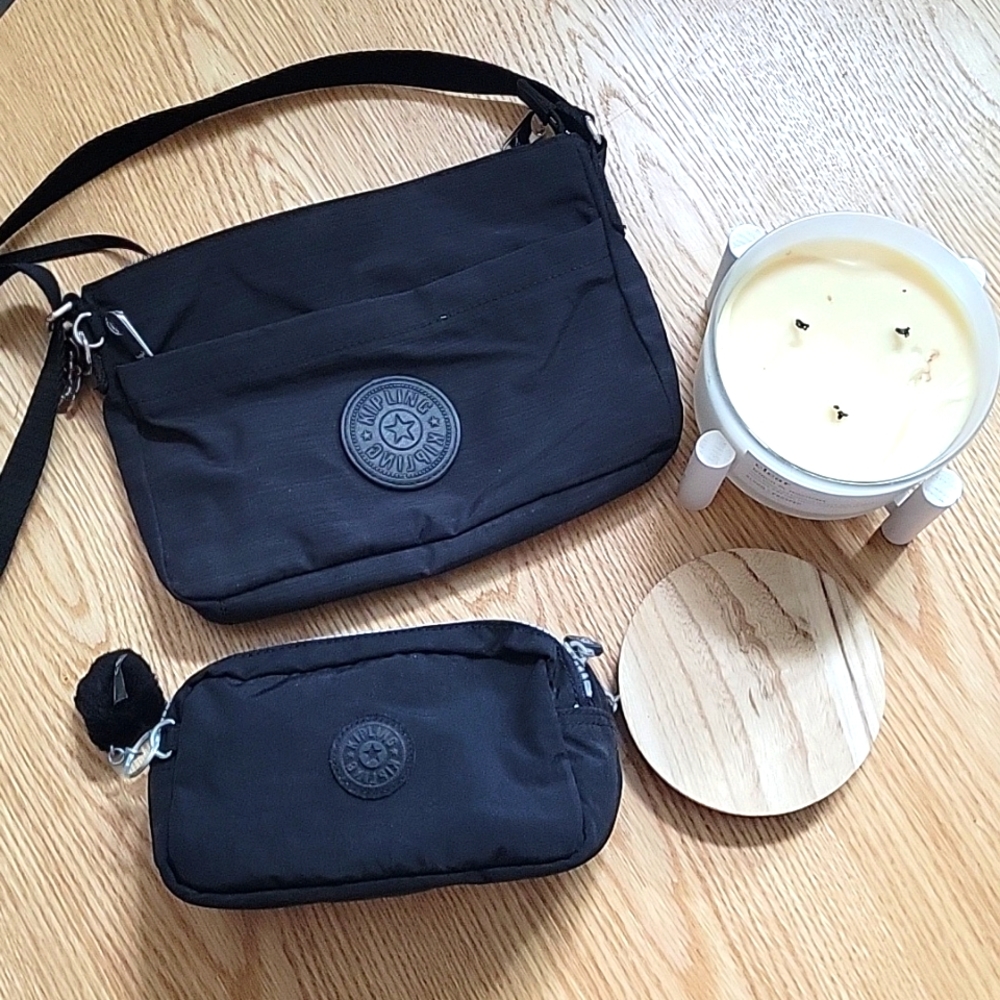 Kipling Crossbody & Pencil Case Set